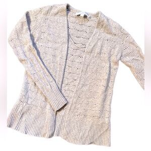 LOFT Size xs beige women’s cardigan
